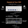 GEEKOM A8 Max AI Mini PC AMD Ryzen 7 8845HS, 2.5Gbps Dual LAN Port Mini Gaming Computer with 32GB DDR5 1TB M.2 2280 NVMe Gen4*4 SSD Windows 11 - 4 of 4