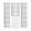 NicBex 3 Piece Bookcase Set Storage Cabinet Bookshelf with 14/15/19 Shelves for Living Room and Bedroom - 2 of 4