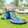 Infans Kids Inflatable Water Slide Park Bounce Castle w/ 50 Ocean Balls & 735W Blower - 3 of 4