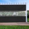 Covers&All Outdoor Clear Panel Curtain, Outdoor Curtains for Patio, Waterproof & Weather Resistant Tarp - 2 of 4