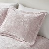 NicBex Comforter Set Bedding Crushed Velvet Reversible Quilt Set Comforter, Pillow Shams, Machine Washable - 2 of 4