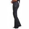 Women's Iridescent Rhinestone Bootcut Pants - Vibrant M.I.U - 2 of 4