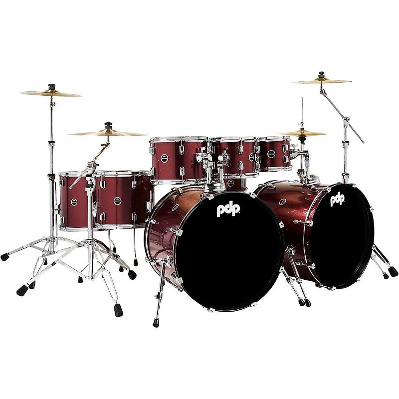 PDP by DW Encore 8-Piece Shell Pack Ruby Red, 1 of 7