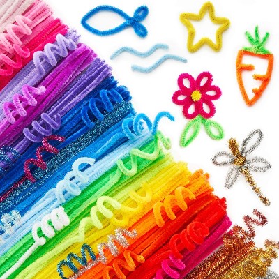 Arteza Chenille Stems, Assorted Colors - 650 Pack (ARTZ-8577)