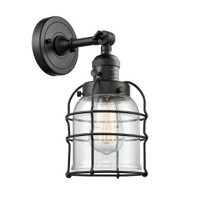 Bell Cage - 1 Light Wall Sconce In Traditional Style-12 Inches Tall and 6 Inches Wide - 1 of 1