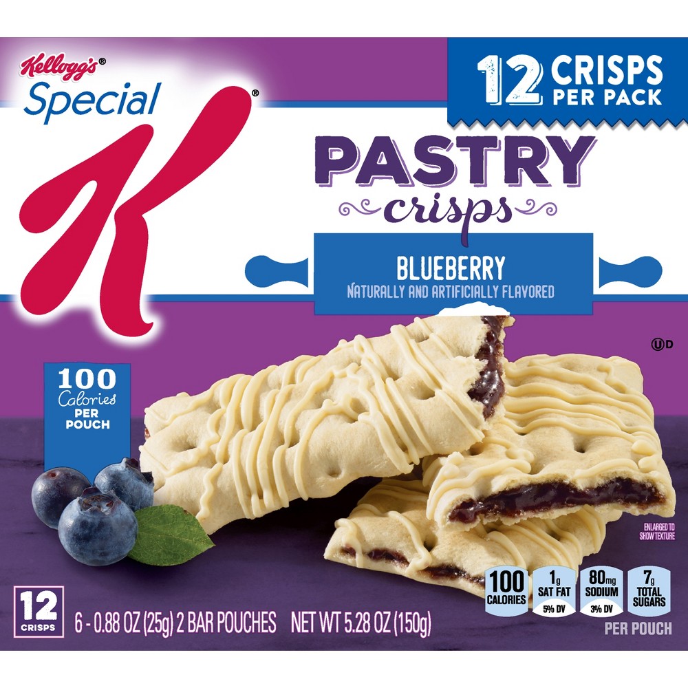 UPC 038000167737 product image for Kellogg's Special K Blueberry Fruit Crisps - 100 Calorie 5pk | upcitemdb.com