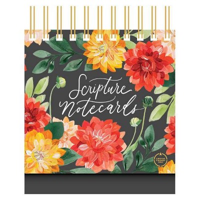 CSB Scripture Notecards, Hosanna Revival Edition, Dahlias - (Hardcover)