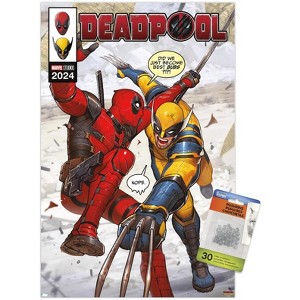 Trends International Marvel Deadpool & Wolverine - Homage Cover #1 Unframed Wall Poster Prints - 1 of 4