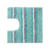 Home Weavers Glamour Collection 100% Polyester Microfiber Bathroom Rug, Non Slip Bath Mat Water Absorbent Soft Microfiber Shaggy Mat Machine Washable - 2 of 4