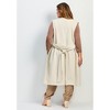 Avenue Women's Plus Size Nova Longline Vest - 3 of 4
