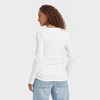 Long Sleeve Scoop Neck Maternity T-Shirt - Isabel Maternity by Ingrid & Isabel™ - 2 of 2