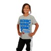 Sonic The Hedgehog Running Under Repeat Name Text Crew Neck Short Sleeve Boy's T-shirt - 2 of 4