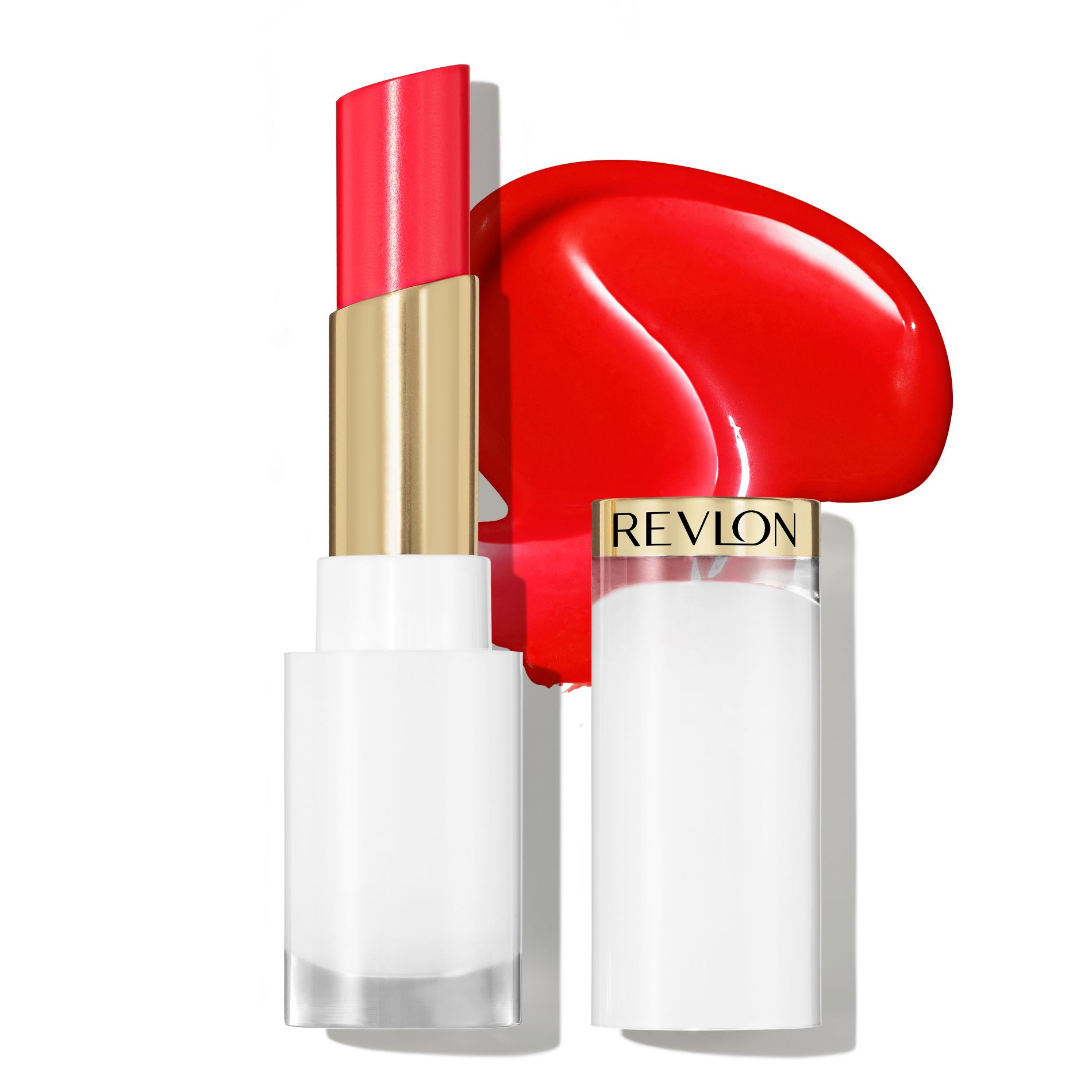 Revlon Super Lustrous Glass Shine Tinted Lip Balm with Hyaluronic Acid - 009 Cherry Luster - 0.11oz