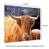 Trademark Fine Art Nathan Larson Highland Cow Sunshine Wood Slat Art - 3 of 4