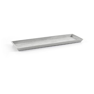 Ecopots Indoor/Outdoor Modern Plastic Rectangular Bruges Flower Pot Planter Saucer - 1 of 3