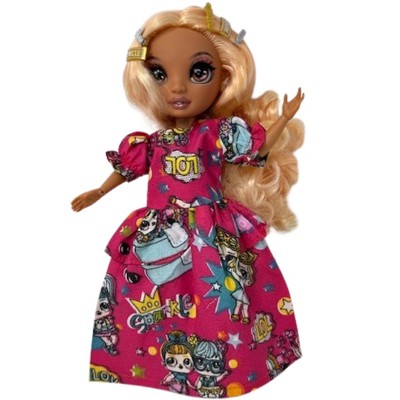 Doll Clothes Superstore Handmade Long Dress Compatible With LOL OMG And Rainbow High Fashion Dolls