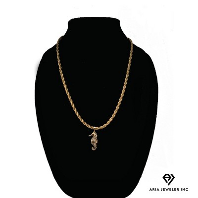 Aria Jeweler Chain with Gold Seahorse