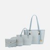 MKF Collection Marimar  M Signature Vegan Leather Women’s Tote – 4 Pcs set Handbag by Mia K - 2 of 4