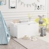 ORRD Kids Toy Storage Organizer with Rolling Drawer, Wooden Toy Chest with Wheels and Large Pull-Out Bin for Nursery, Bedroom or Playroom - 3 of 4