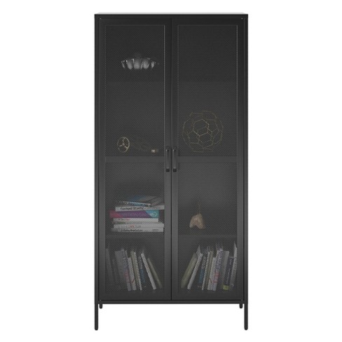 Shadwick 3 Door Locker Style Metal Shoe Storage Cabinet – RealRooms