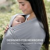 Comfy Cubs Baby Wrap Carrier - Soft & Secure Fit Cotton Blend for Newborn to Toddler - Adjustable, One Size Fits All Toddler Sling - 4 of 4