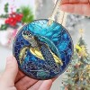 Lomsoe Sea Turtle Ornaments Welcome Ceramic Ornaments Christmas Tree Hanging Decor Christmas Gift Christmas Decor - 4 of 4