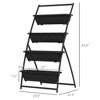 SKRAN Raised Garden Bed,4 Tier Vertical Garden Planter Set, 4 Outdoor Planter Boxes with Stand,Self Draining Design Elevated Garden for Herbs - 3 of 4