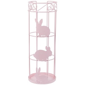 The Lakeside Collection Decorative Bunny Plastic Cup Holder - 1 of 2