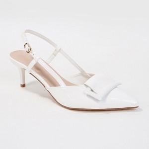 Berness Women's Vava Patent Buckle Slingback Heels - 1 of 4