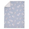 NoJo Disney Dumbo Sweet Little Baby Light Blue and White Super Soft Cuddly Plush Baby Blanket - 2 of 4