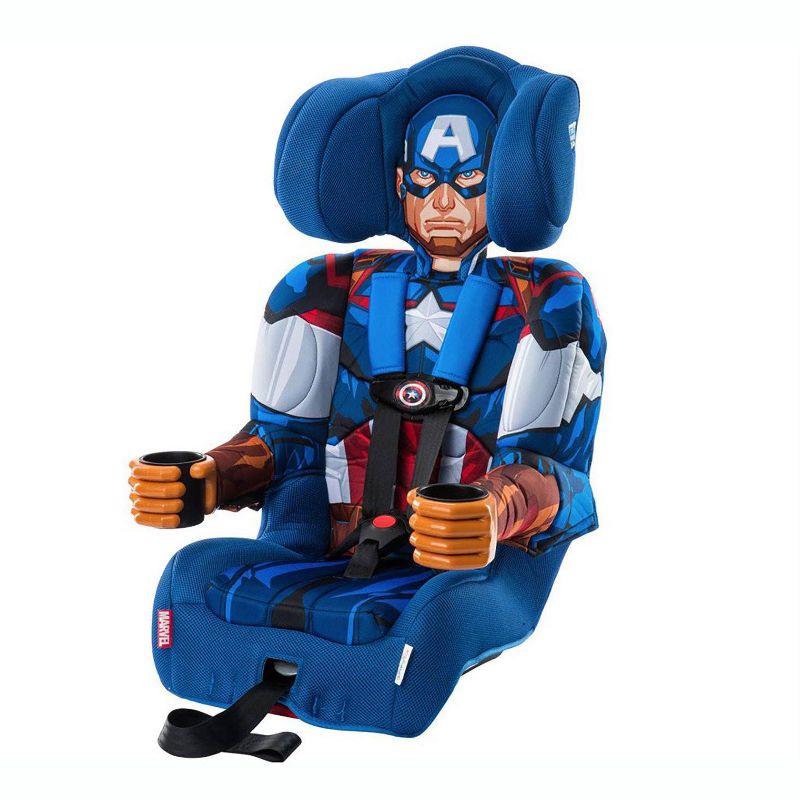 KidsEmbrace Marvel Avengers Captain America Combination Booster Seat (2 Pack), 2 of 7