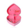 Barbie Heart Shaped Zippered Jewelry Travel Case - 4 of 4