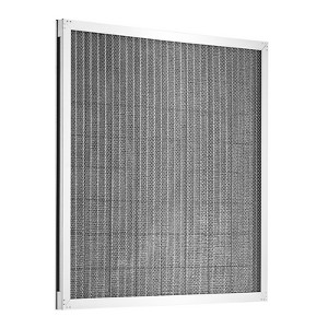 VEVOR Electrostatic Air Filter, 20x20x1 inch Washable & Reusable Aluminum AC/HVAC Furnace Filter, MERV 8, (Actual Size: 19.75 x 19.75 x 0.82 in),Gray - 1 of 4