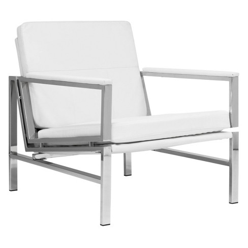 White metal best sale lounge chairs