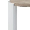Acme Furniture Zoma Accent Table White/Oak Finish - 4 of 4