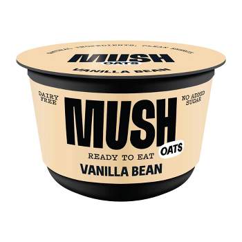 MUSH Vanilla Bean Ready to Eat Gluten Free Vegan Oats - 5oz