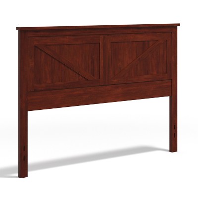 Cherry Queen Farmhouse Style Solid Wood Panel Headboard