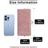 FATMOON Vintage Women’s Bifold Wallet Clutch with Kiss-Lock & Zip Coin Pocket - Slim PU Leather Purse for Daily Use - 3 of 4