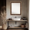 Amanti Art Ridge Non-Beveled Framed Bathroom Vanity Wall Mirror - 4 of 4