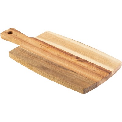 Classic Acacia Wood 3-Piece Cutting Board Set with Handles