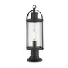 Z-Lite Roundhouse 1 - Light Lantern in  Black - 2 of 4