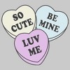 Men's Lost Gods Valentine's Day Candy Hearts Sweatshirt - 2 of 4