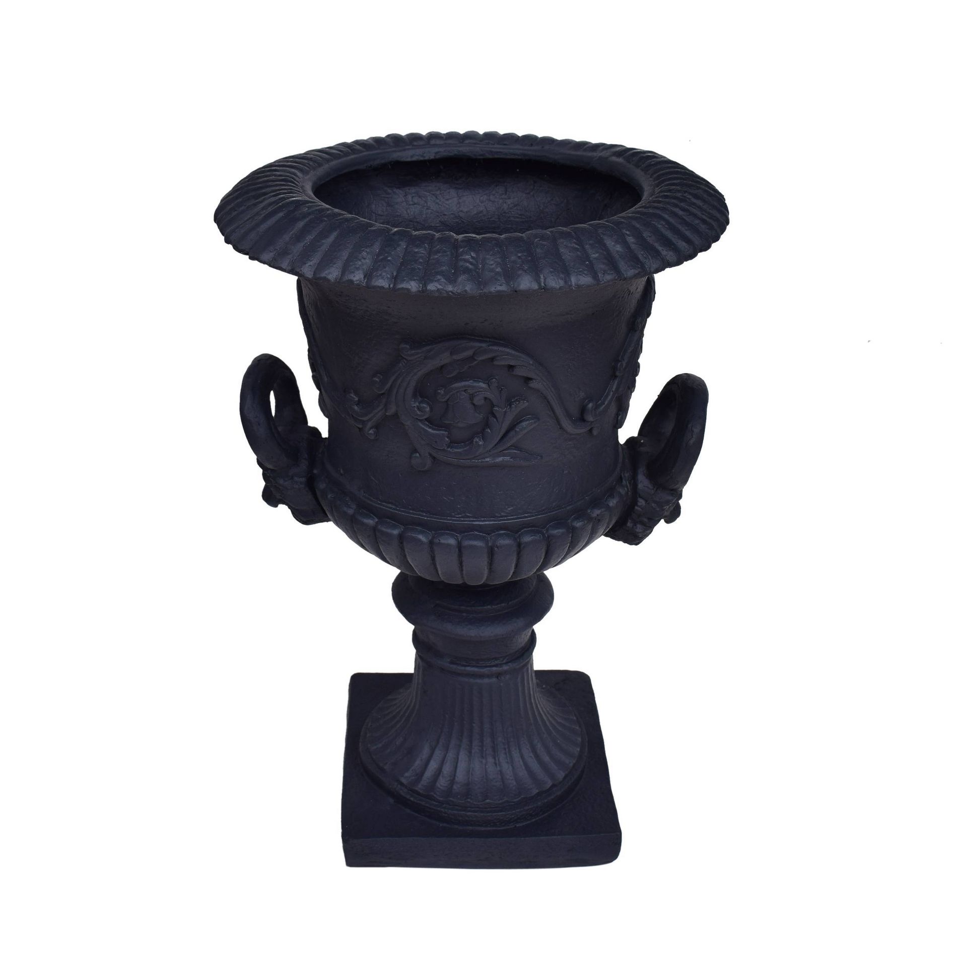 28" Wide Planter Adonis Lightweight Concrete Patio Urn - Christopher Knight Home: Decor