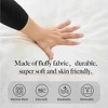 Angel Sar Giant Convertible Bean Bag Chair Bed for Adults, High-Density Foam Floor Sofa with Washable Cover, Multi-Functional Lounger, White - 4 of 4