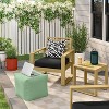 18"x15" Outdoor Patio Pouf - Room Essentials™ - 2 of 4
