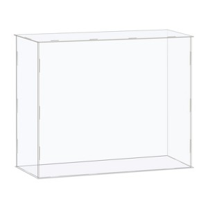 Unique Bargains Acrylic Assembly Dustproof Collectibles Showcase with lid - 1 of 3