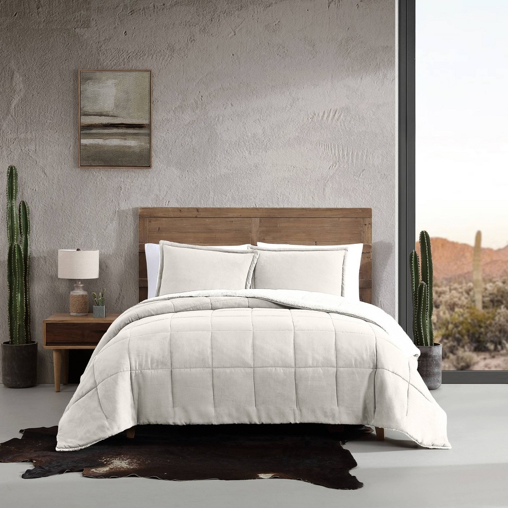 Photos - Bed Linen Wrangler 3pc Full/Queen Legendary Comforter Set Beige 
