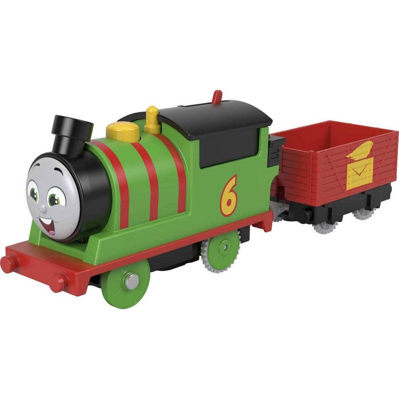 Thomas &#38; Friends Motorized Percy Toy Train Engine, 1 of 8