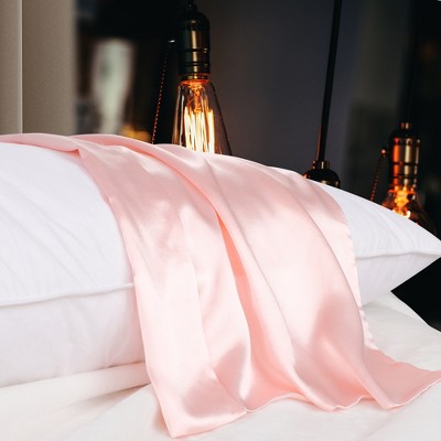 PiccoCasa 19 Momme Zipper Closure Smooth Soft Breathable Silk Pillowcases