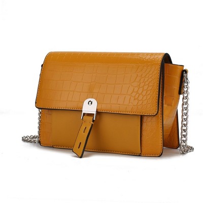 MKF Collection Hope Crocodile Embossed Women’s Shoulder Bag by Mia K